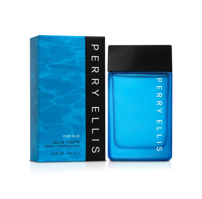 Perry Ellis Perry Ellis Pure Blue Men 3.4 oz EDT Spray - Image 1